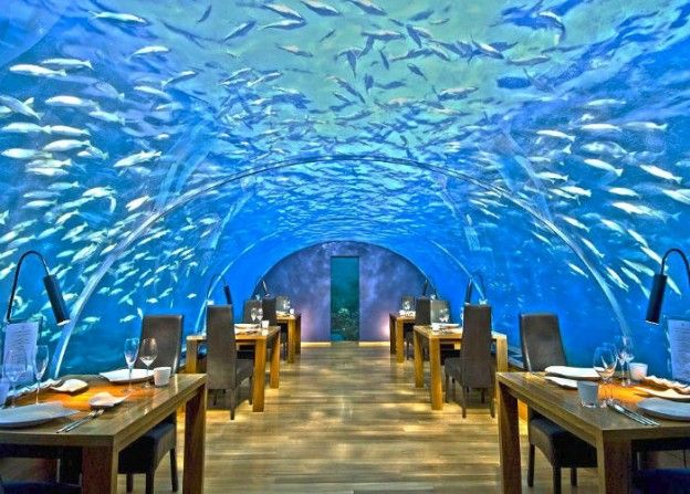 Restaurante Ithaa Undersea na Islândia