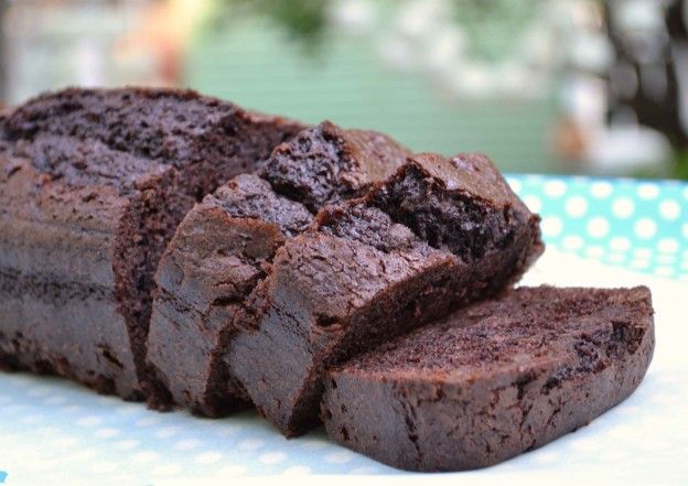 Bolo de chocolate com abobrinha