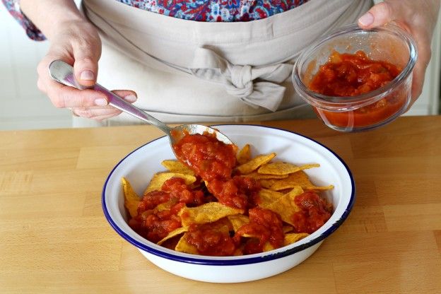 Preparar os nachos