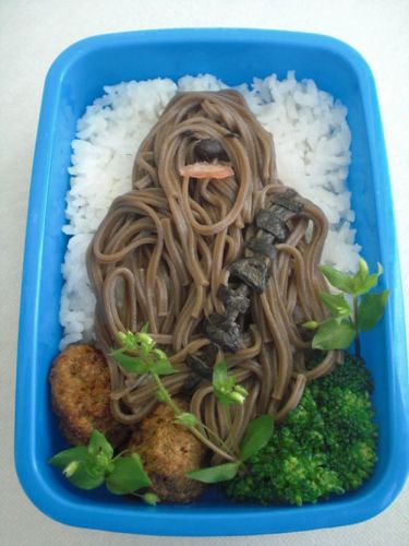 Chewbacca de macarrão