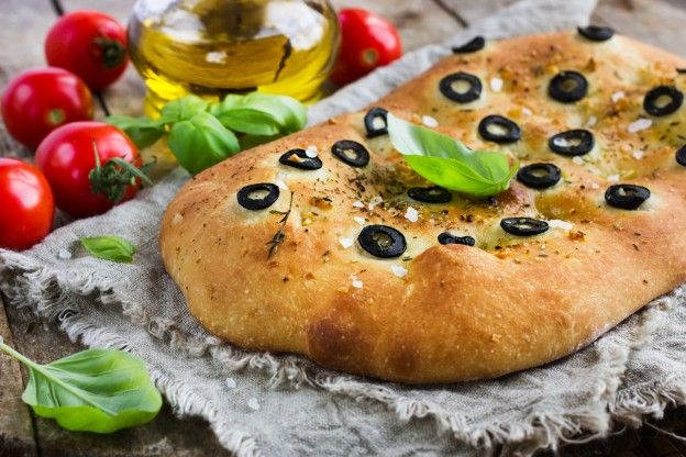 Fougasse de azeitonas