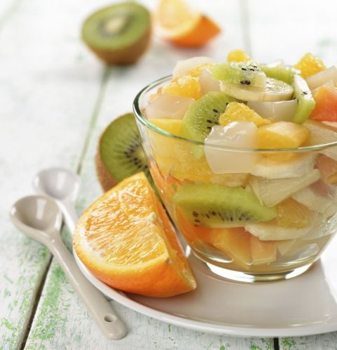 A salada vitaminada