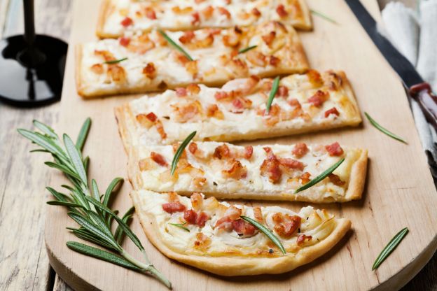 Tarte flambée da Alsácia