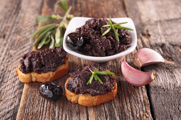 Tapenade - Patê de azeitonas pretas