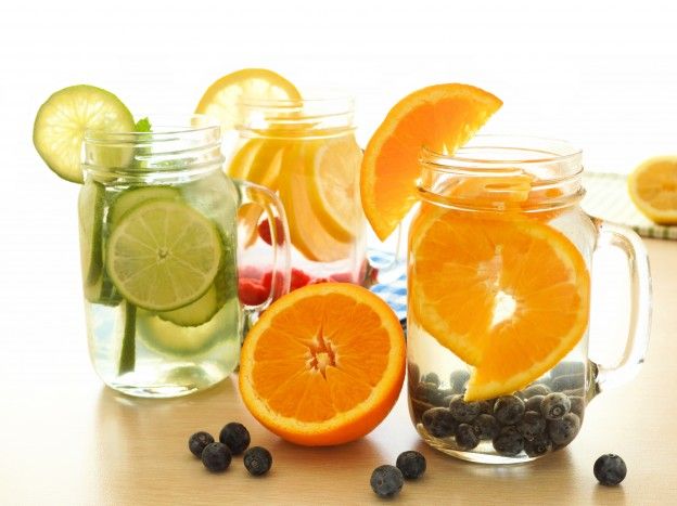 Detox water de cítricos