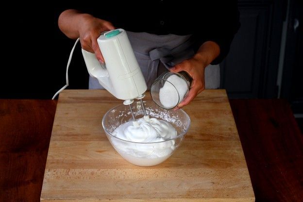 preparação das claras