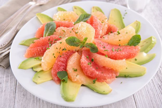 Salada rica em vitamina C