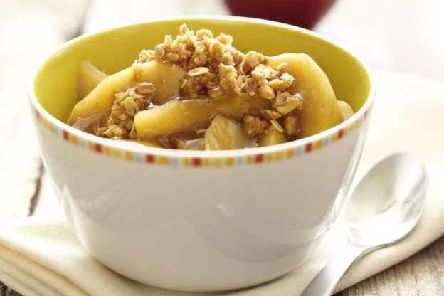 7. Crumble de maçãs