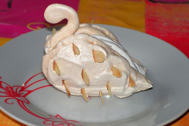 Cisne de merengue