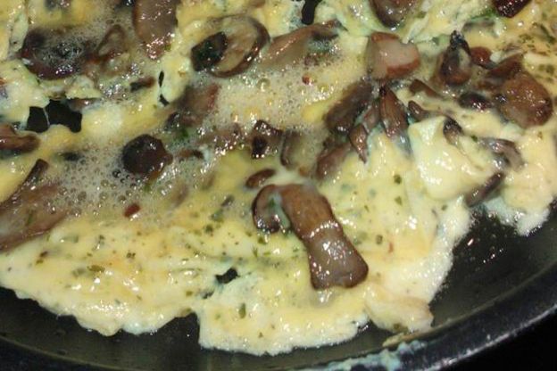 Omelete de champignons