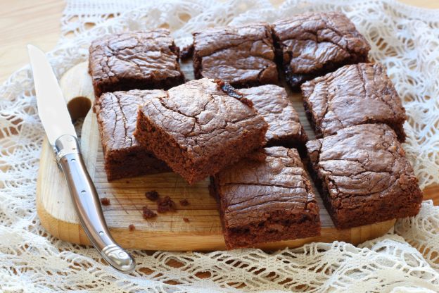 18. Brownies de Nutella