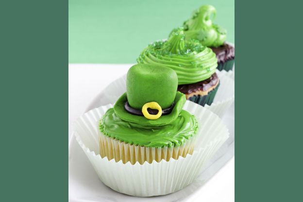 Cupcakes temáticos para St. Patrick's Day!