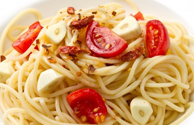 Spaghetti aglio, olio e peperoncino