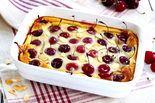 Clafoutis de cerejas