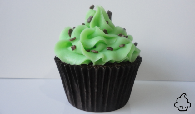 Cupcake de menta