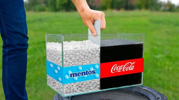 A mistura Coca-Mentos é mortal