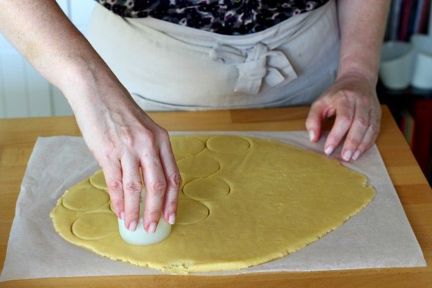 Cortar os biscoitos