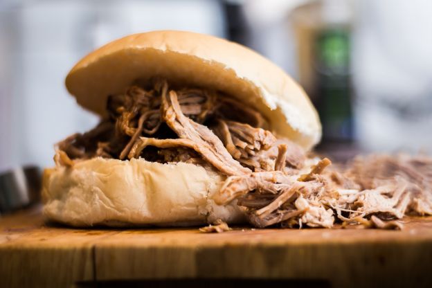 Sanduíche de pulled pork