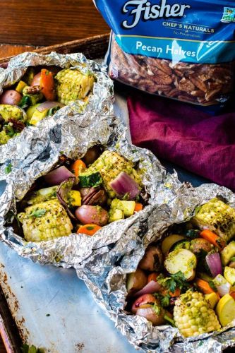 Papelotes de legumes e vegetais