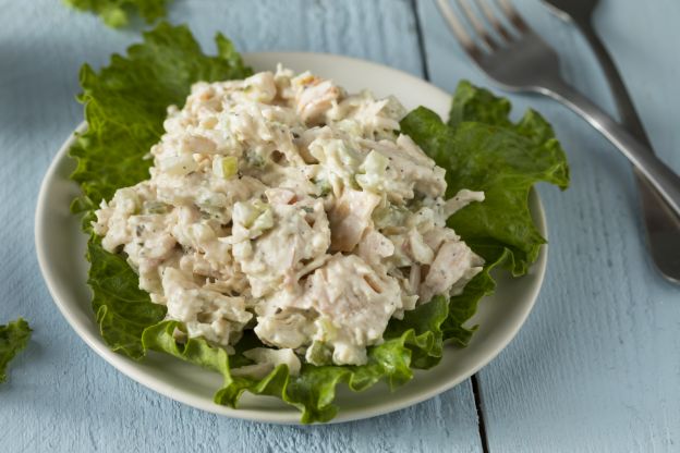 Salada de Frango / Atum - Use iogurte grego no lugar da maionese