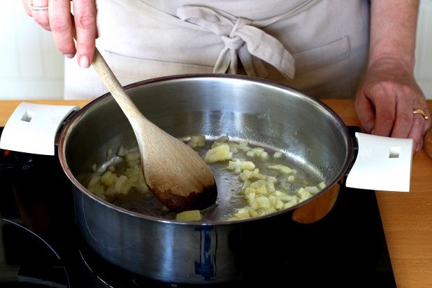 Preparar o risotto