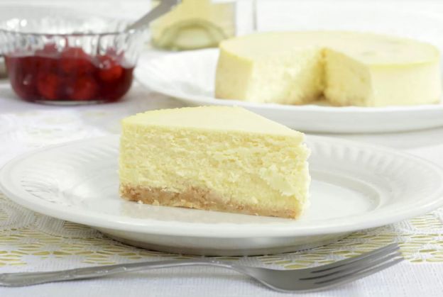 Cheesecake de baunilha