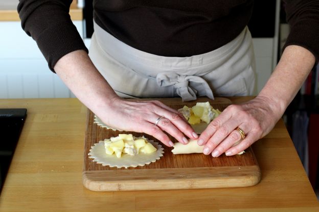 Fechar os pastéis