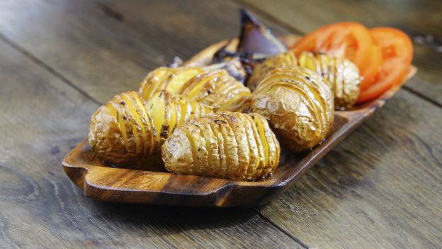 Batata Hasselback