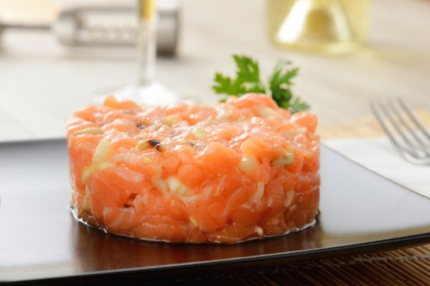 Tartare de salmão