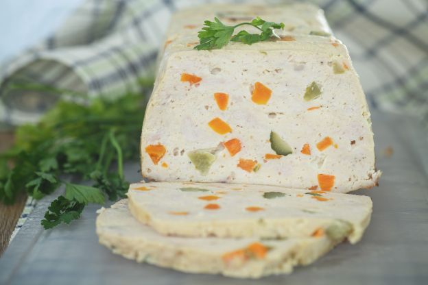 Terrine de frango e legumes