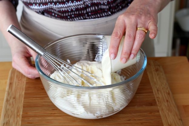 Preparar o creme