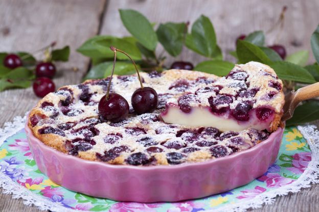 Clafoutis de cerejas