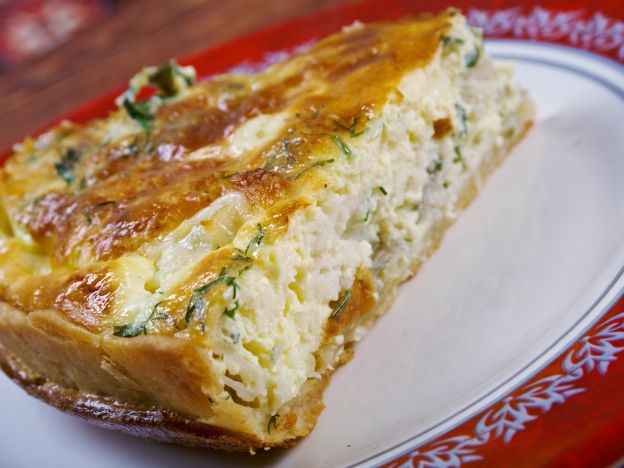 Quiche de tilápia ou linguado