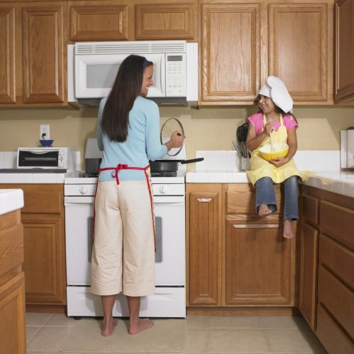 Cozinhar com os pés descalços