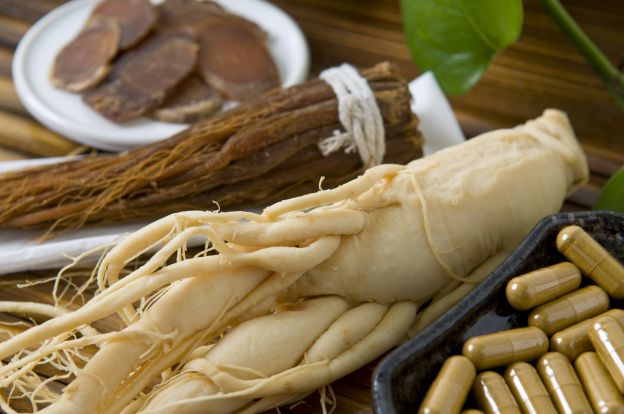 O ginseng e outros complementos alimentares