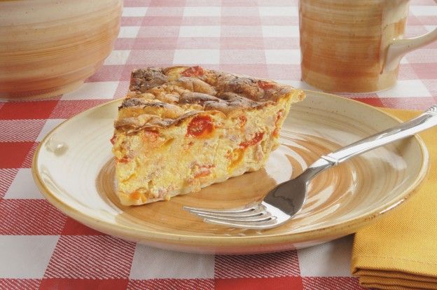 Quiche de camarões