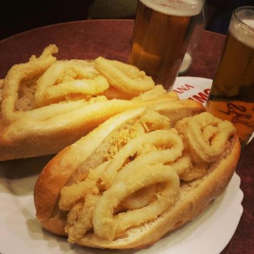 Bocadillo de calamares (Espanha)