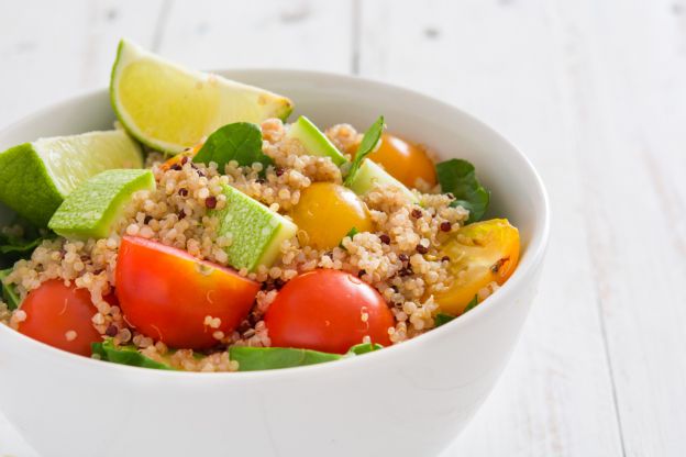 Salada de quinoa