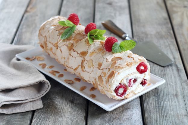 Rocambole de merengue