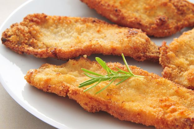 Escalopes empanados