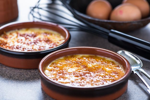 Creme brulée, creme catalão...