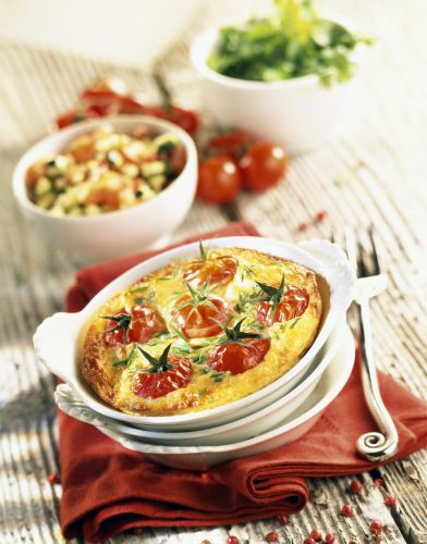 Clafoutis de vegetais