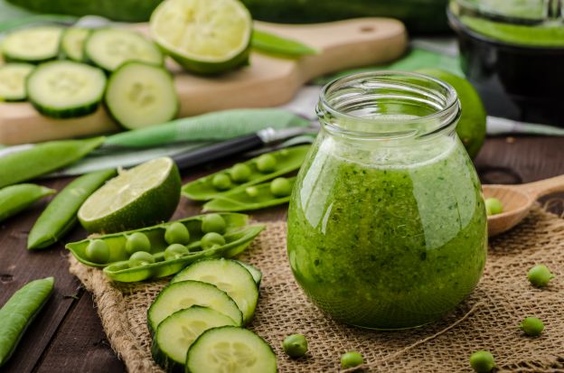 Smoothie de petits pois