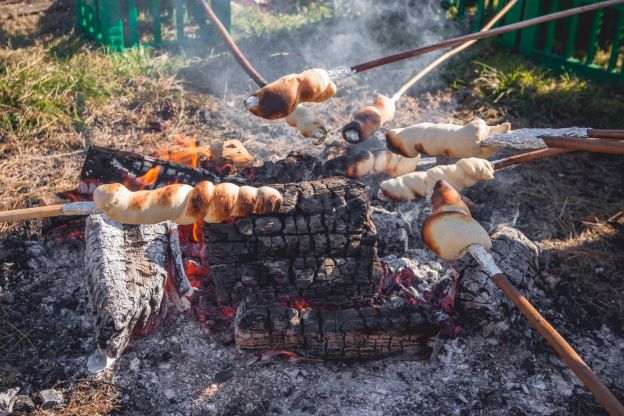 Espetos de pão