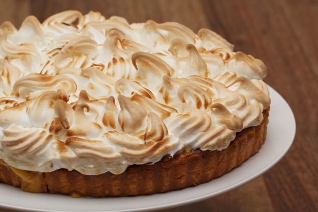 6. Torta de merengue e limão