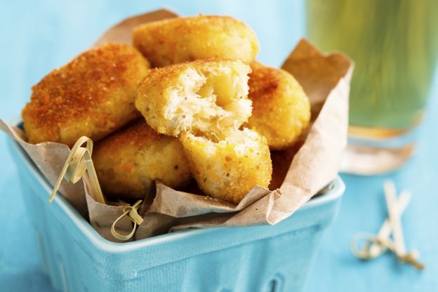 Bolinho de bacalhau com batata