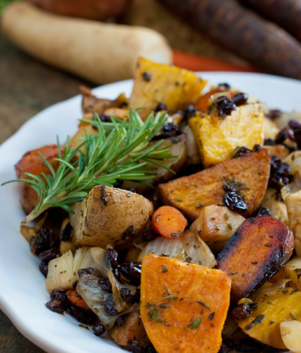 Ratatouille de legumes no forno