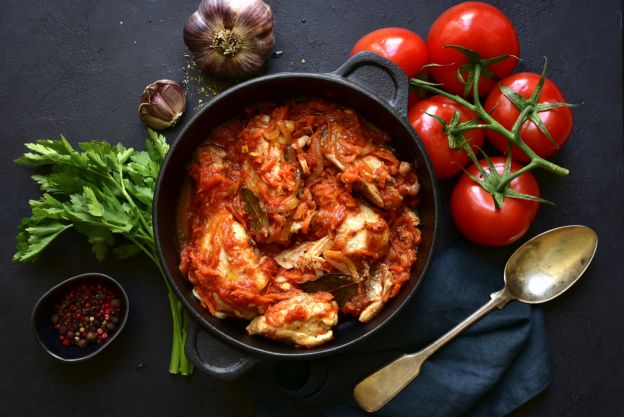 Frango em Molho de Tomate