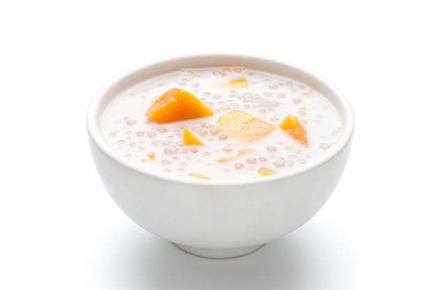 Sopa de Sagu e Coco