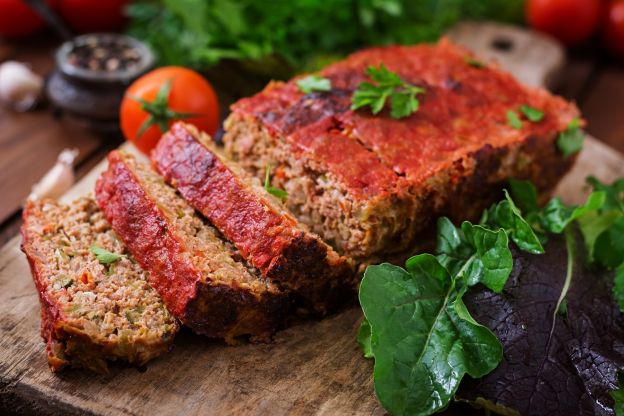 Pão de carne moída fácil